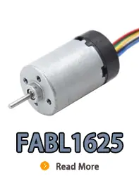 FABL1625 bürstenloser Gleichstrom-Elektromotor mit Innenrotor und eingebautem Treiber