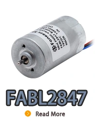 FABL2847 bürstenloser Gleichstrom-Elektromotor mit Innenrotor und eingebautem Treiber