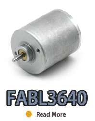 FABL3640 bürstenloser Gleichstrom-Elektromotor mit Innenrotor und eingebautem Treiber