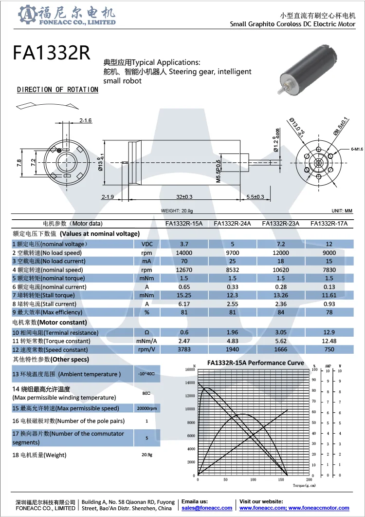 1332r 13 mm kernloser Mikrobürsten-DC-Elektromotor.webp