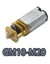 GM10-M20 kleines Gleichstrom-Elektromotor-Untersetzungsgetriebe montiert.webp