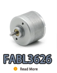 FABL3626 bürstenloser Gleichstrom-Elektromotor mit Innenrotor und eingebautem Treiber