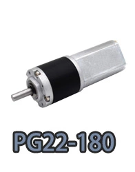 pg22-180 22 mm kleines Metall-Planetengetriebe DC-Elektromotor.webp